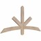 Ekena Millwork Alberta Smooth Timber Gable Bracket, Douglas Fir, 60"W x 27"H x 1 1/2"D x 3 1/2"F, 11/12 Pitch GBW060X27X0204ALB00SDF - alternate 2
